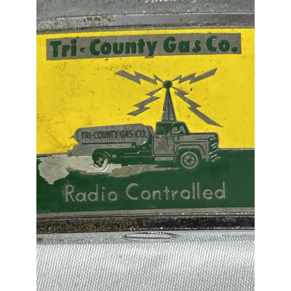 Vintage Advertising Lighter Tri County Gas Tifton Sylvester Nashville Adel GA